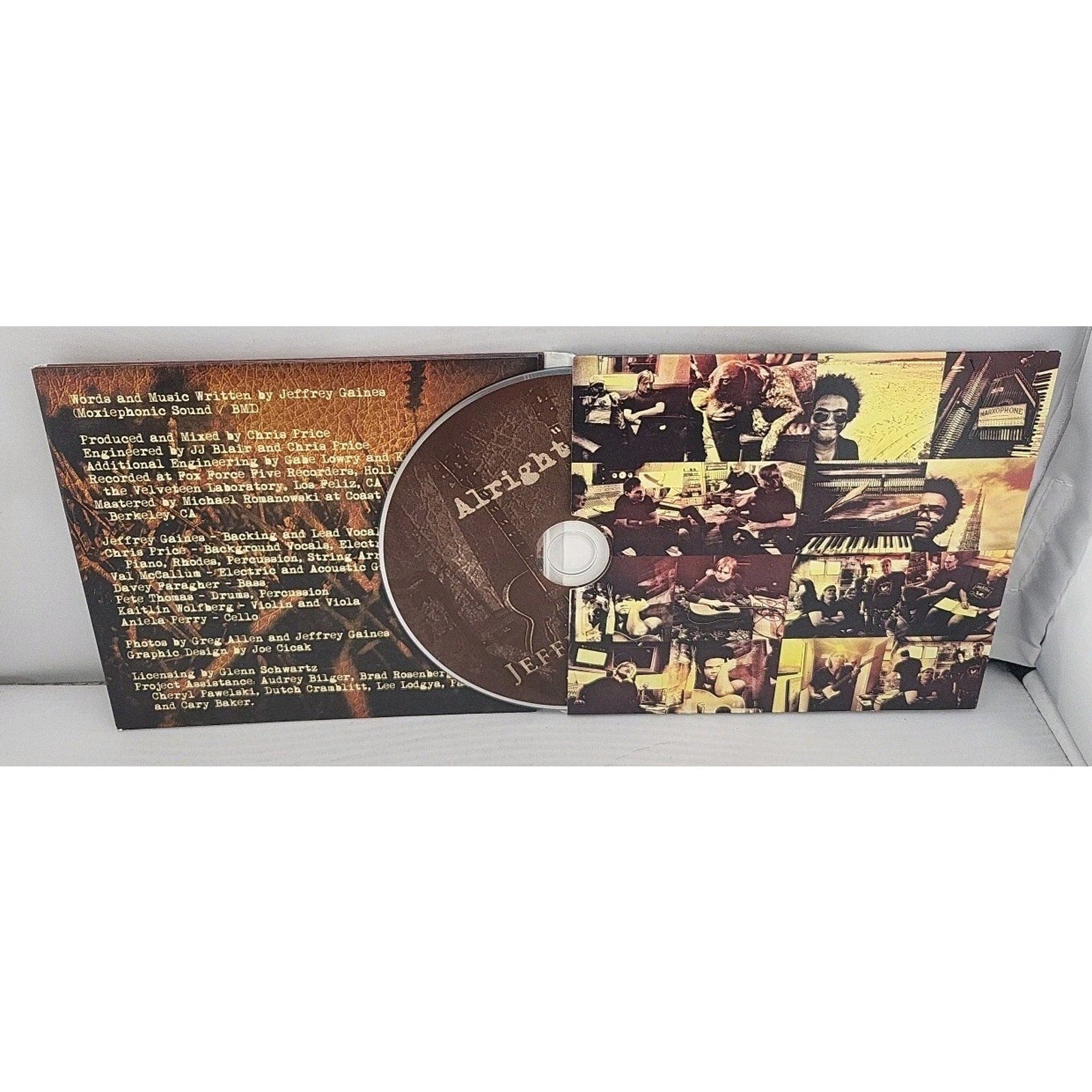 Alright by Gaines, Jeffrey (CD, 2018)