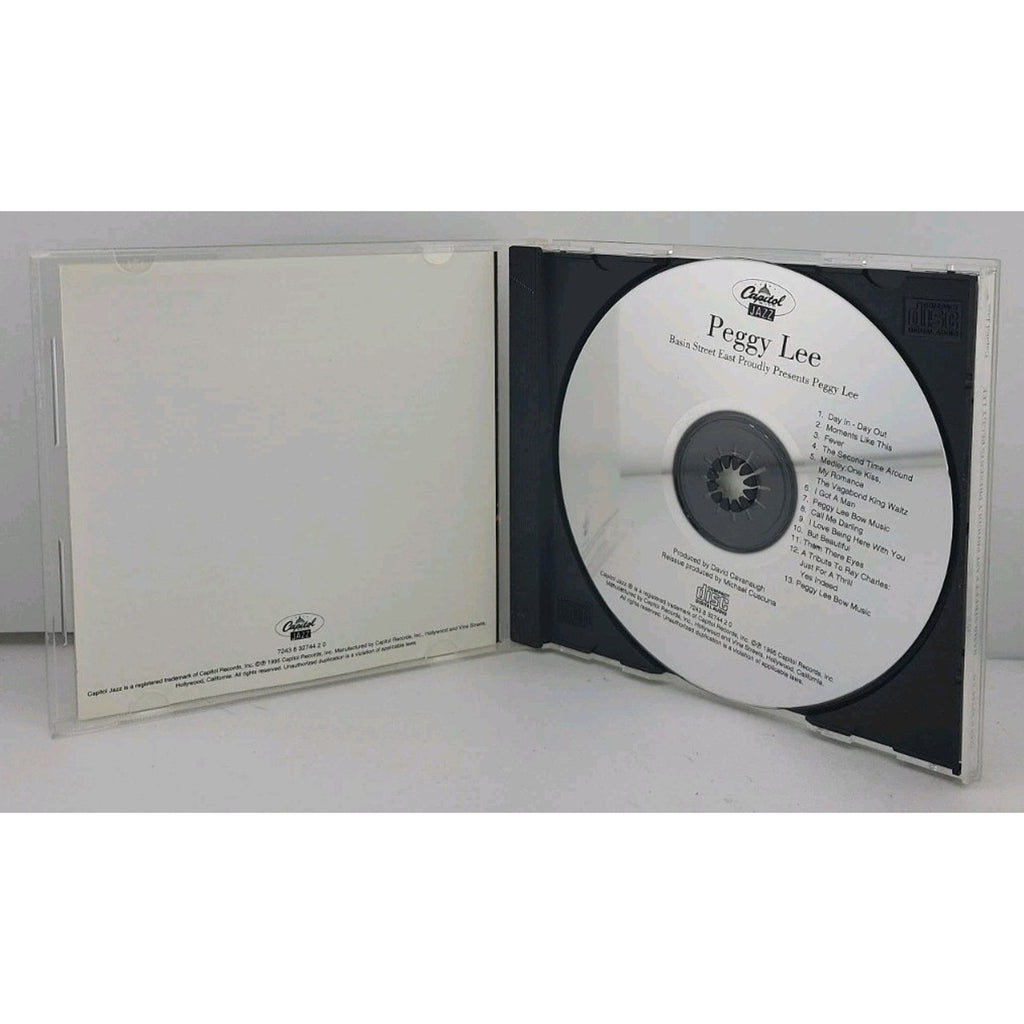 Live at Basin Street East by Peggy Lee (CD, 1995)