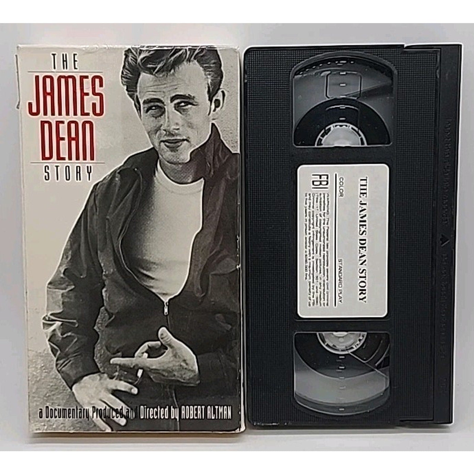 The James Dean Story (VHS)