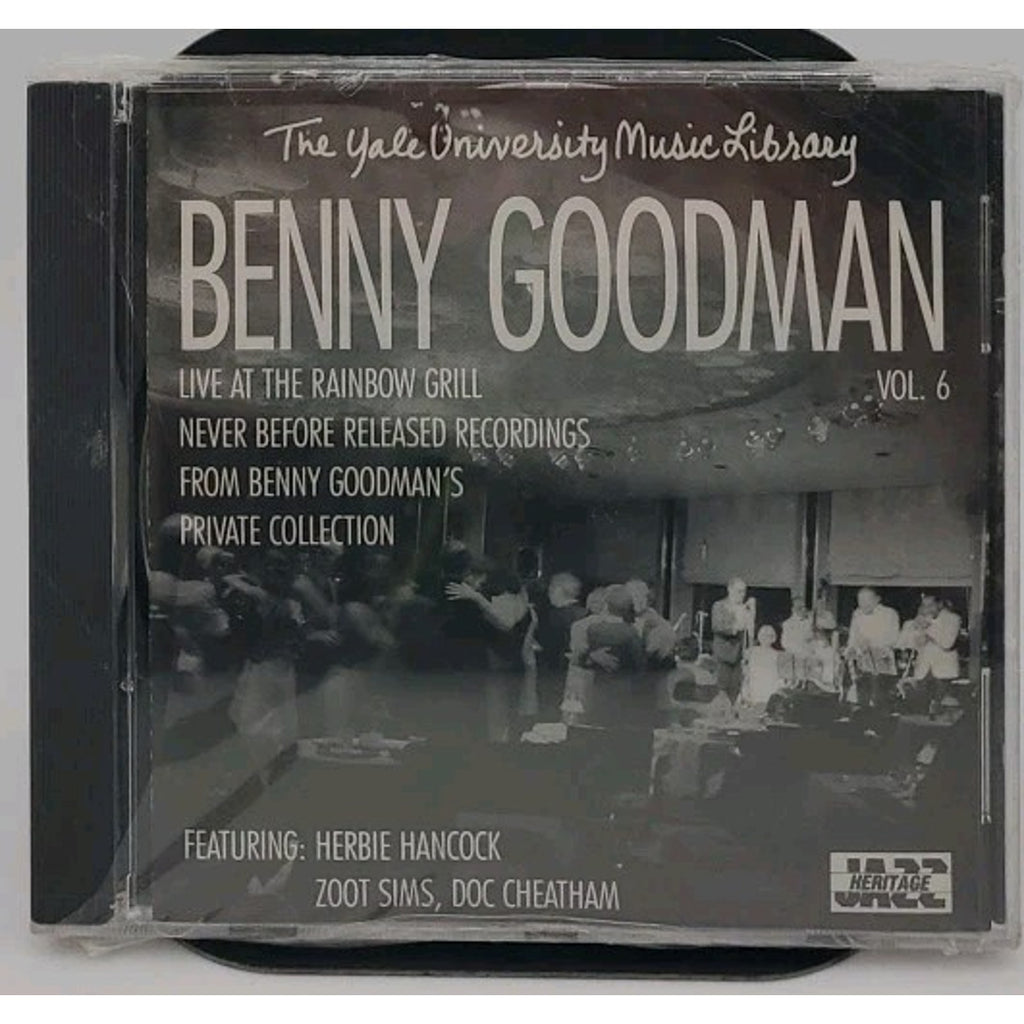Benny Goodman Yale Archives Vol. 6 CD 1991 MM Live Rainbow Grill '66 & '67
