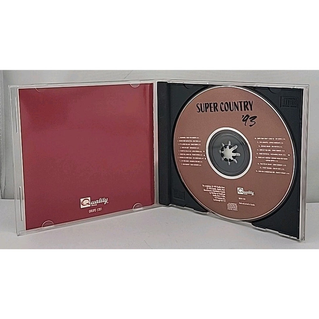 Super Country '93 CD 1993 Various Artists Country Quality Music