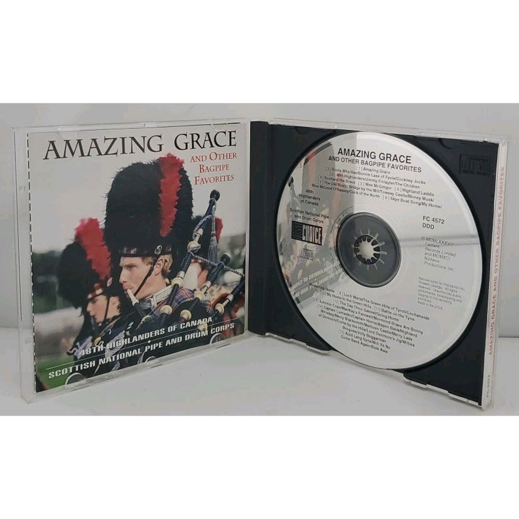 Amazing Grace And Other Bagpipe Favorites CD