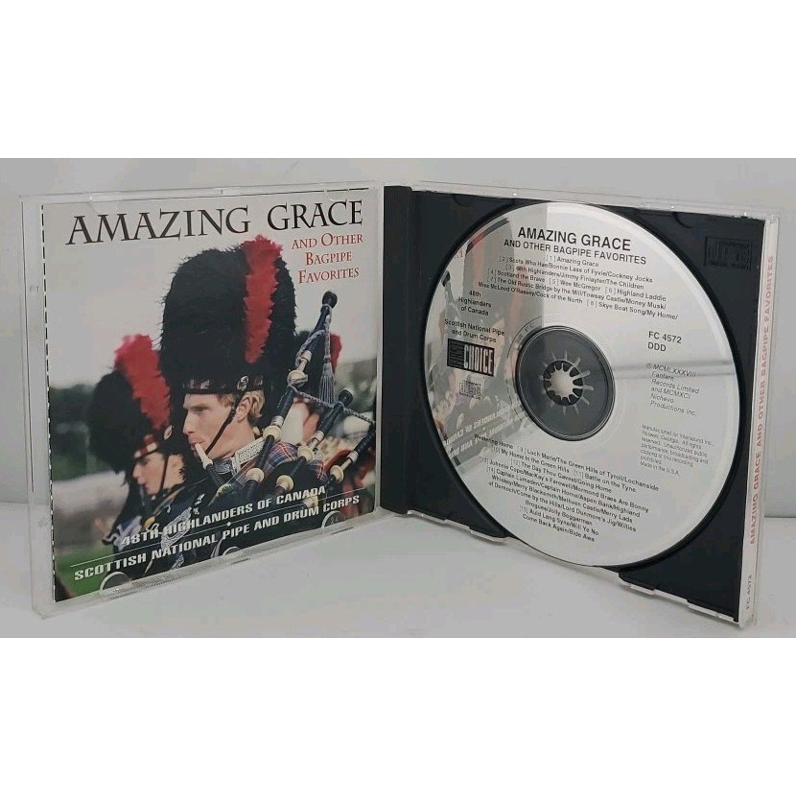Amazing Grace And Other Bagpipe Favorites CD
