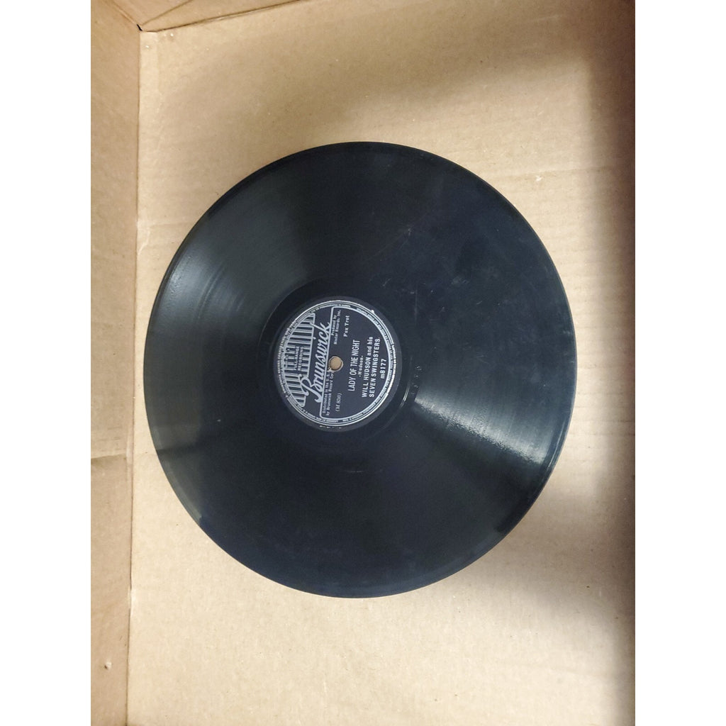 Lady Of The Night Will Hudson And His Seven Swingsters (Record)