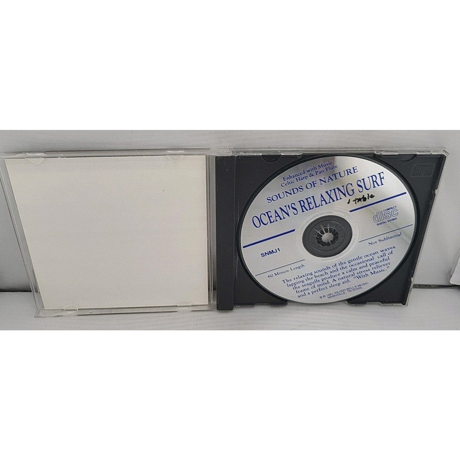 CD Sounds of Nature - Ocean's Relaxing Surf Enhanced With Music 60 Minutes