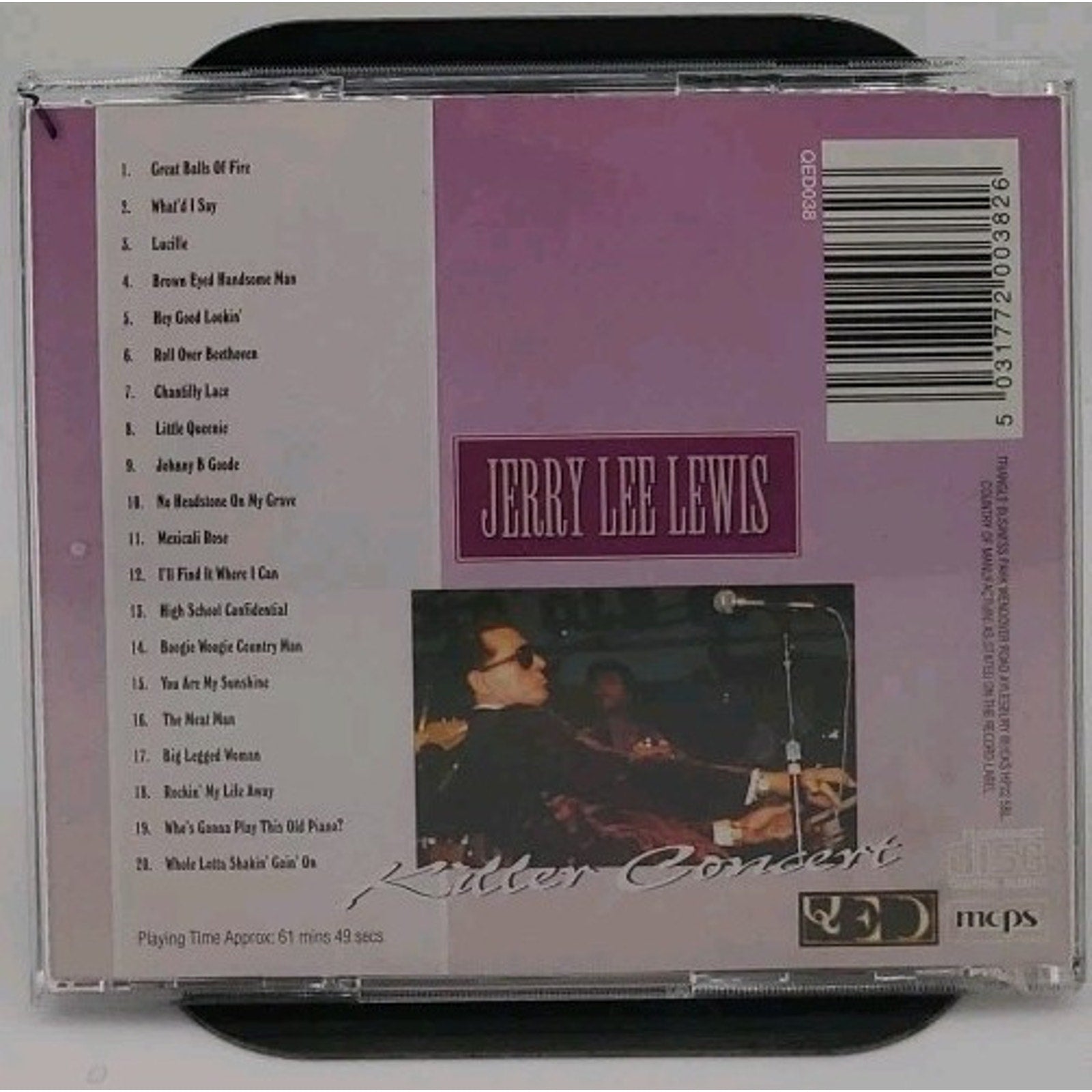 Jerry Lee Lewis Killer Concert (QED 038) import CD