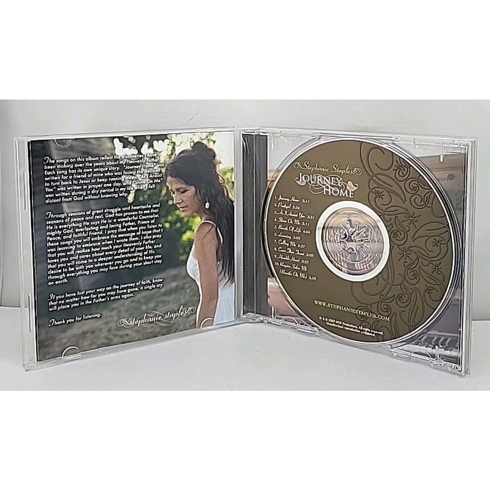 Journey Home - Music CD - Stephanie Staples - 2007-09-28