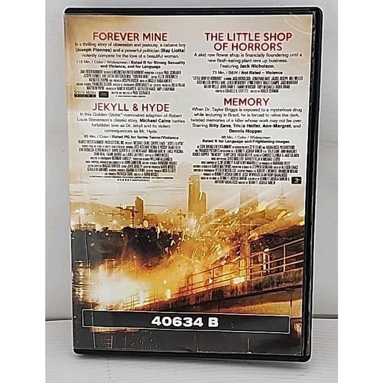 Forever Mine, Little Shop Of Horrors, Jekyll & Hyde And Memory (DVD)