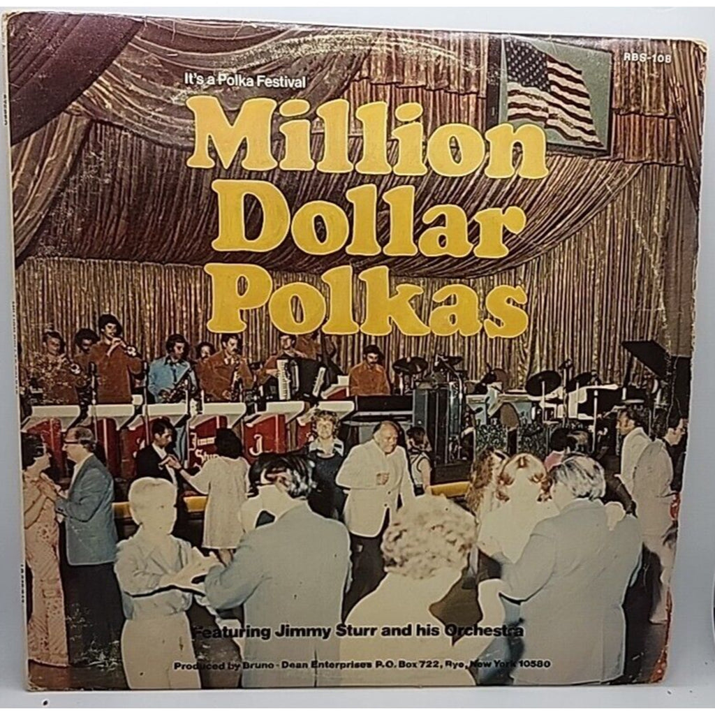 Million Dollar Polkas - Jimmy Sturr and his Orchestra (Record)
