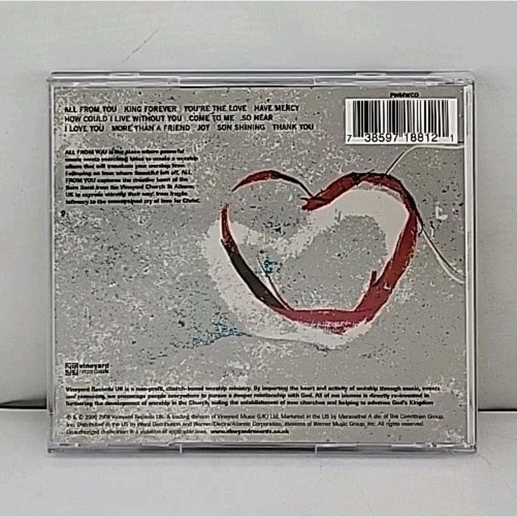 All From You - Vineyard UK - CD