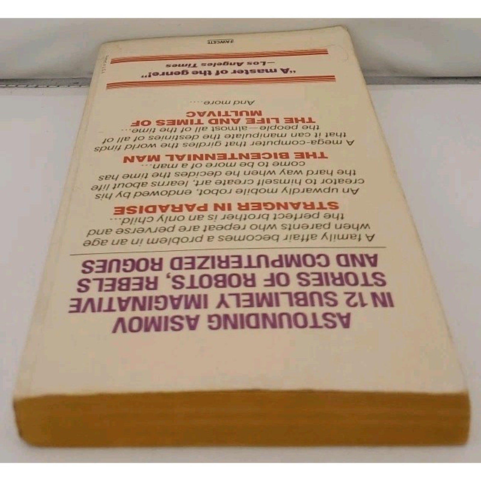 Isaac Asimov The Bicentennial Man 1976 PB