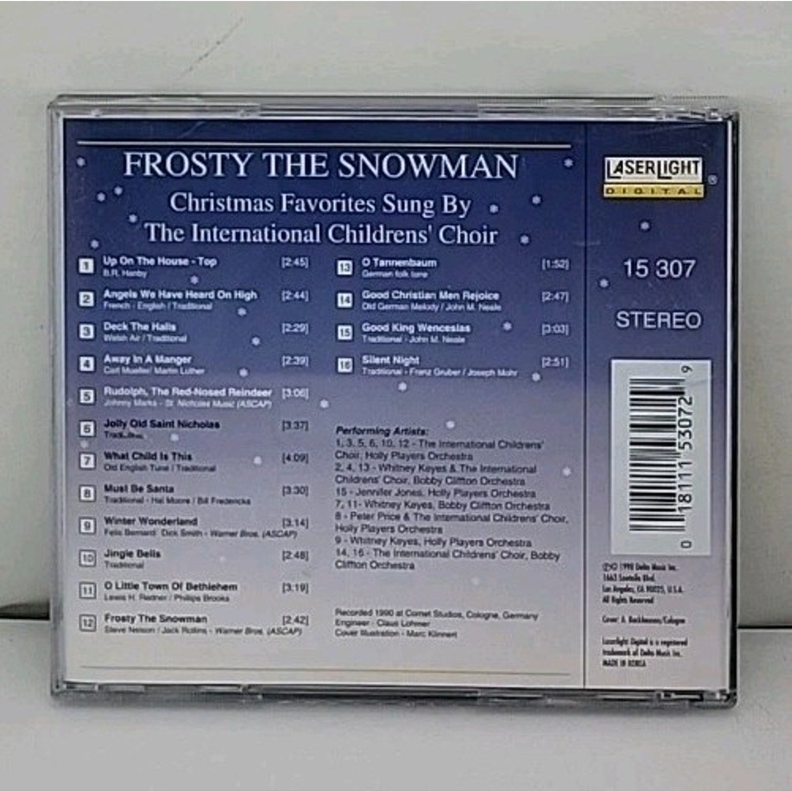 Frosty the Snowman by International Childrens' Choir (CD, 1990)