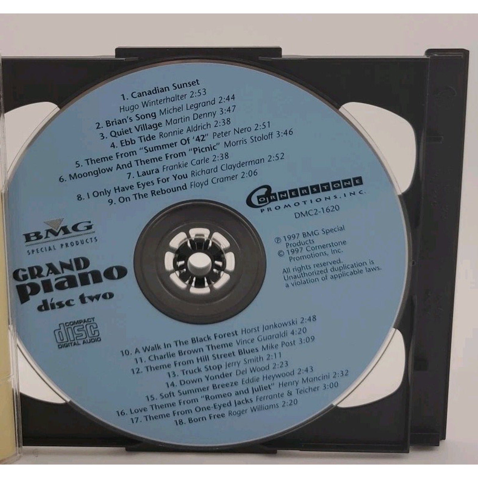 Cornerstone Promotions Presents: Grand Piano, 2 CD Set
