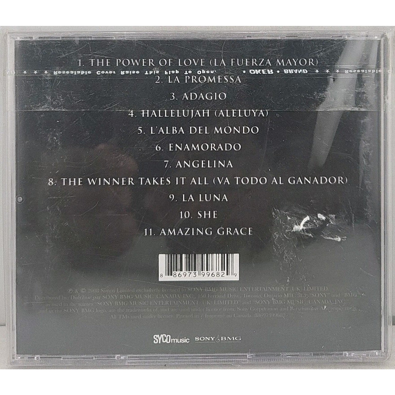 Promise by Il Divo (CD, 2008)