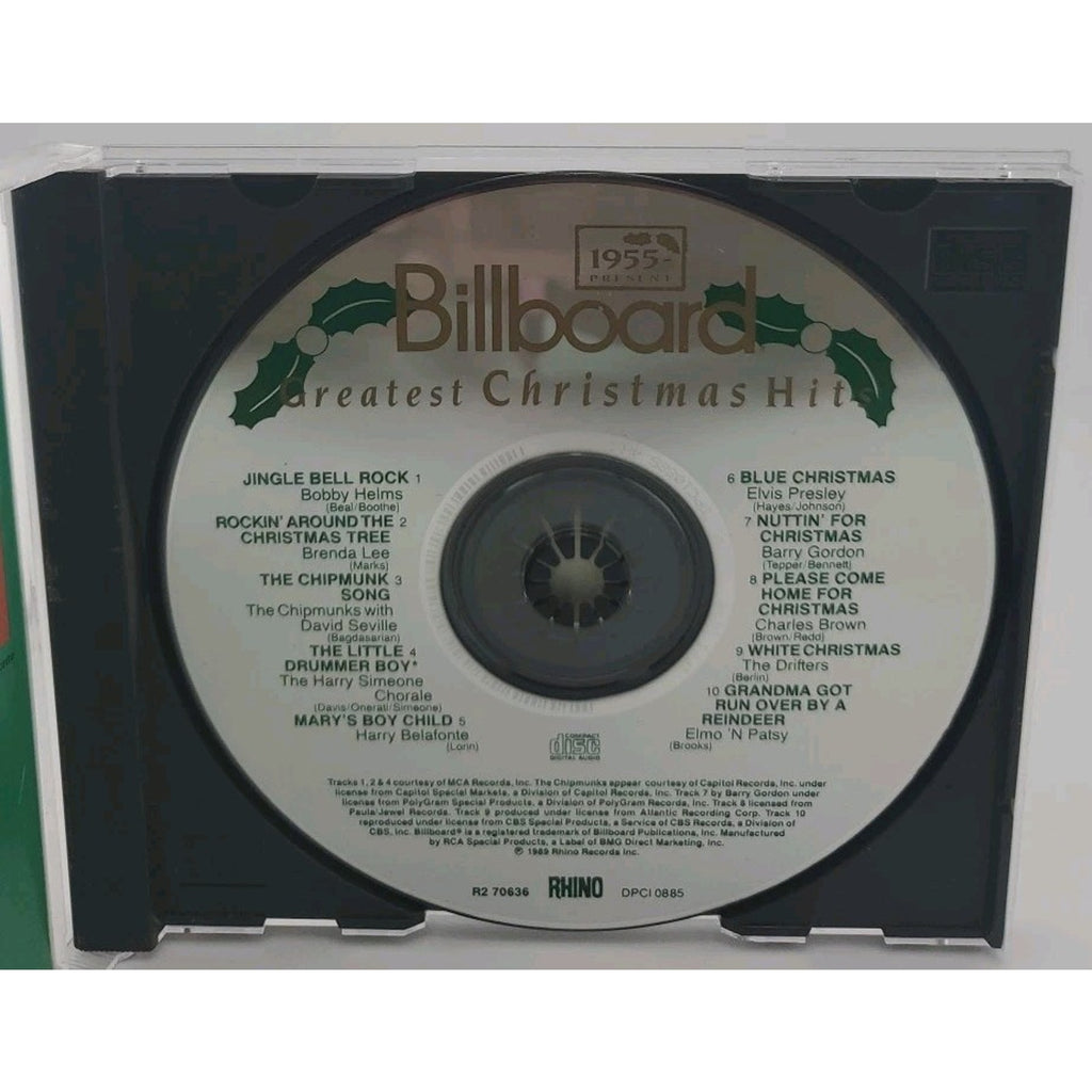 1955-Present by Billboard Greatest Christmas Hits: 1955-Present (CD, 1989)