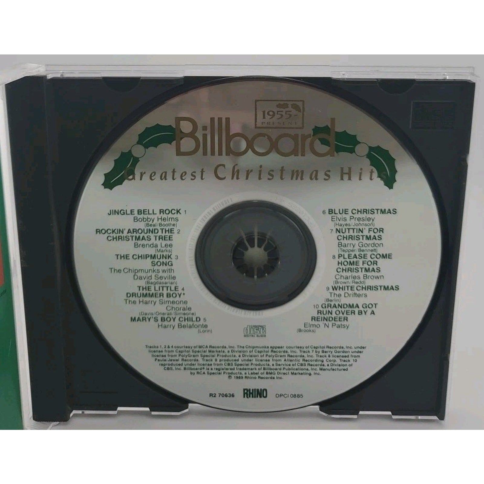 1955-Present by Billboard Greatest Christmas Hits: 1955-Present (CD, 1989)