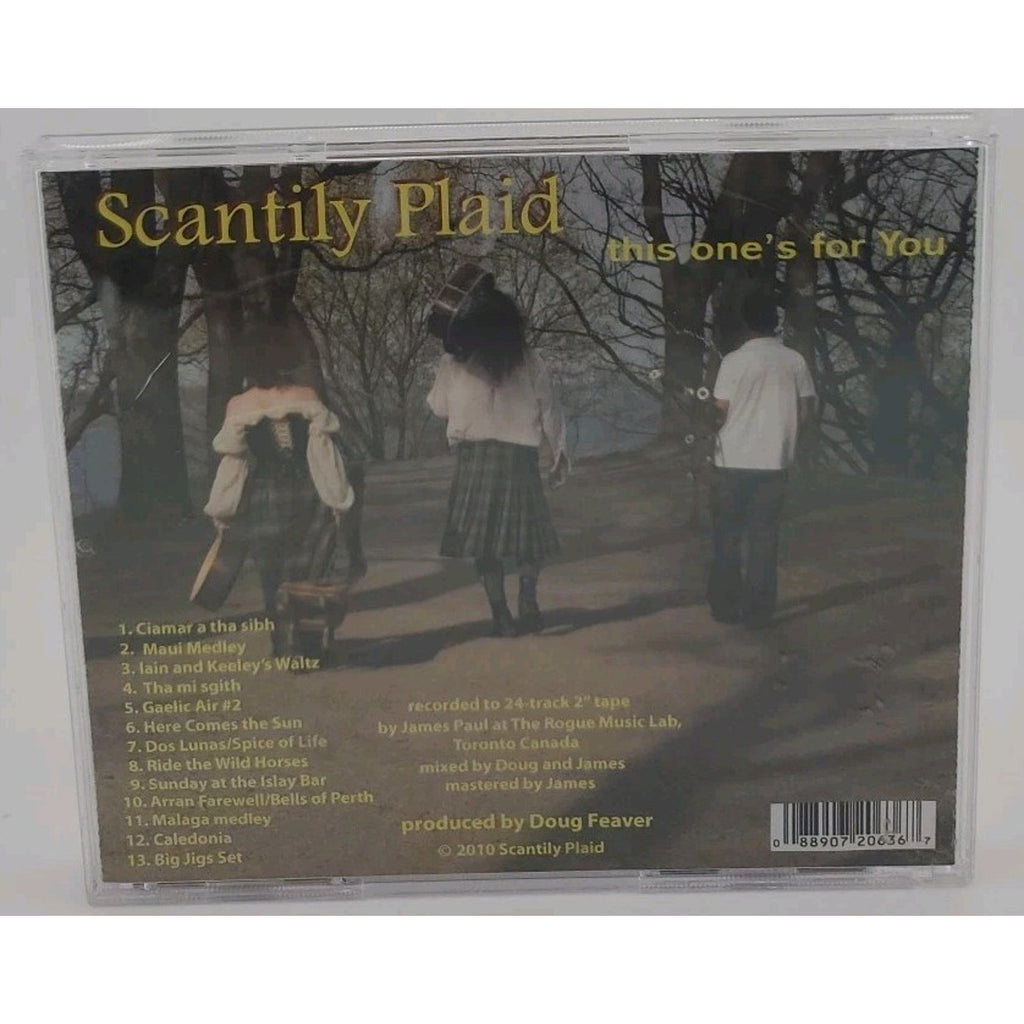 Scantily Plaid This One's For You (CD)