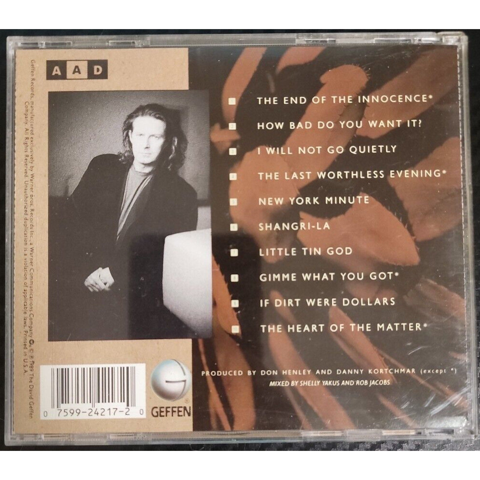 The End Of The Innocence by Don Henley (CD)