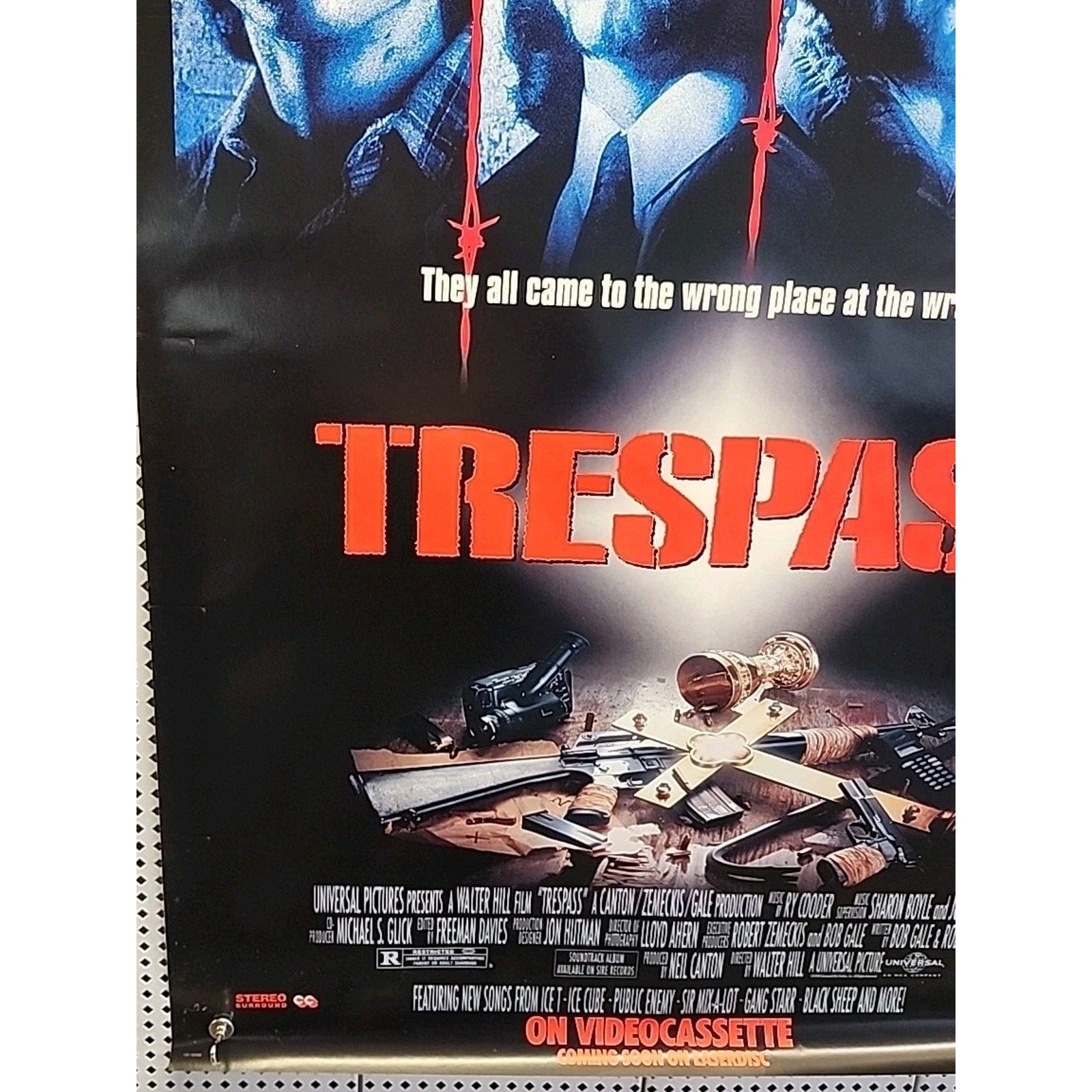 Trespass (1992) Original Movie Poster - Rolled 27x40
