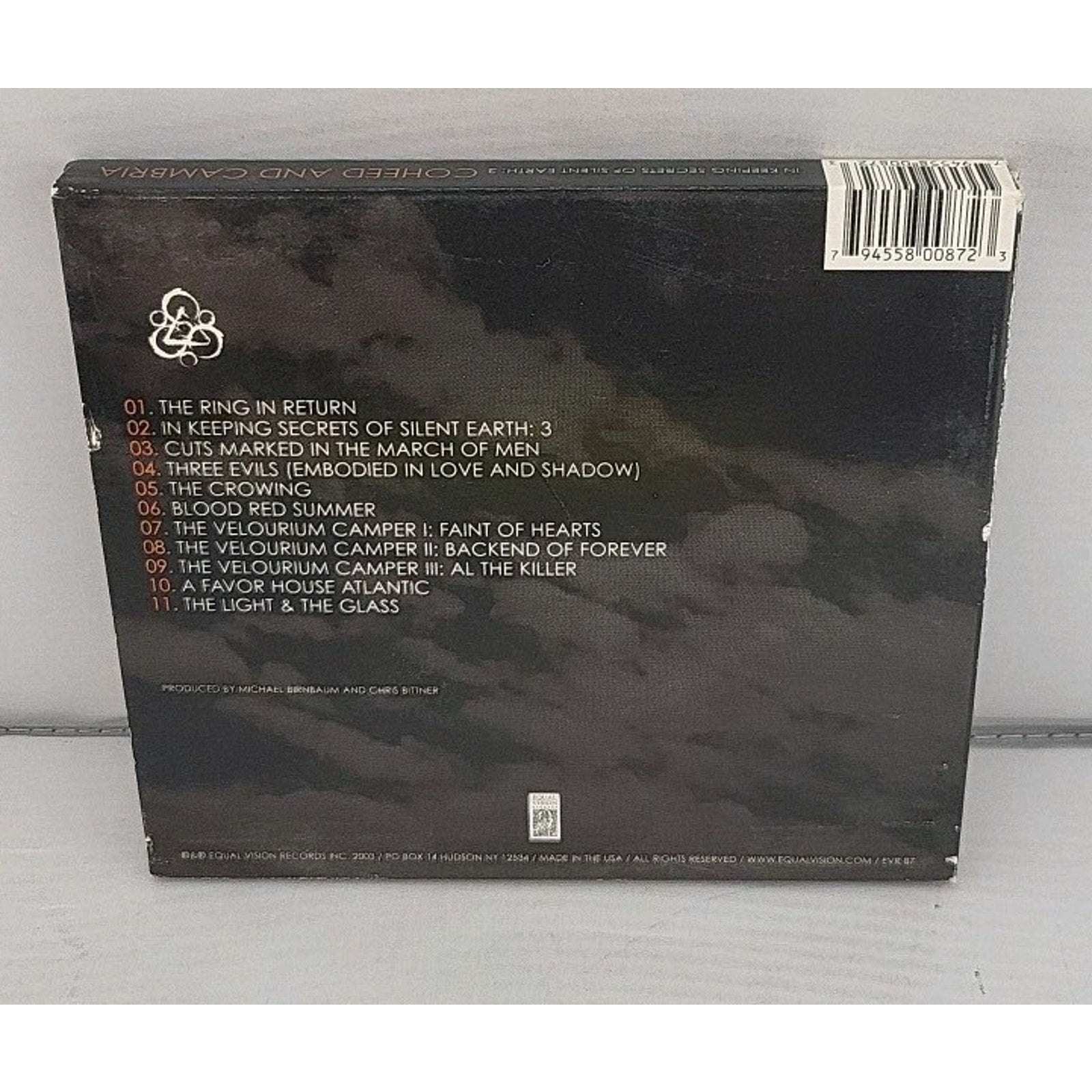 Vol. 3 in Keeping Secrets of Silent Earth by Coheed & Cambria CD And DVD 2 Disc