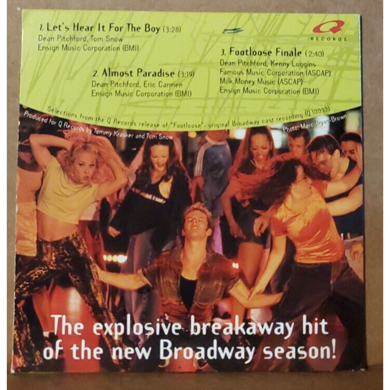 Broadway's Footloose Musical (CD)