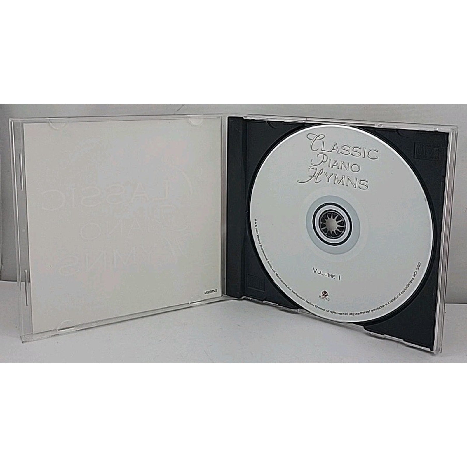 Classic Piano Hymns Volume 1 Music CD