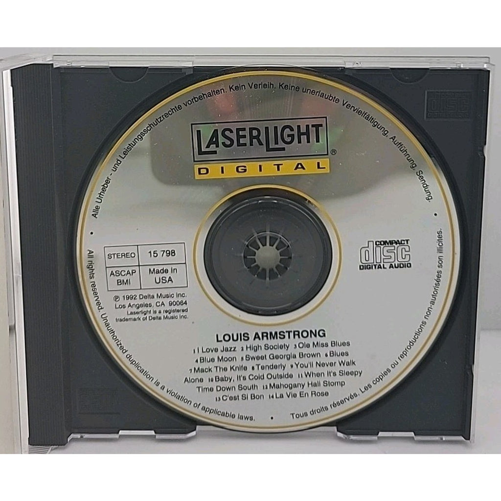 On the Road by Louis Armstrong (CD, 1992)