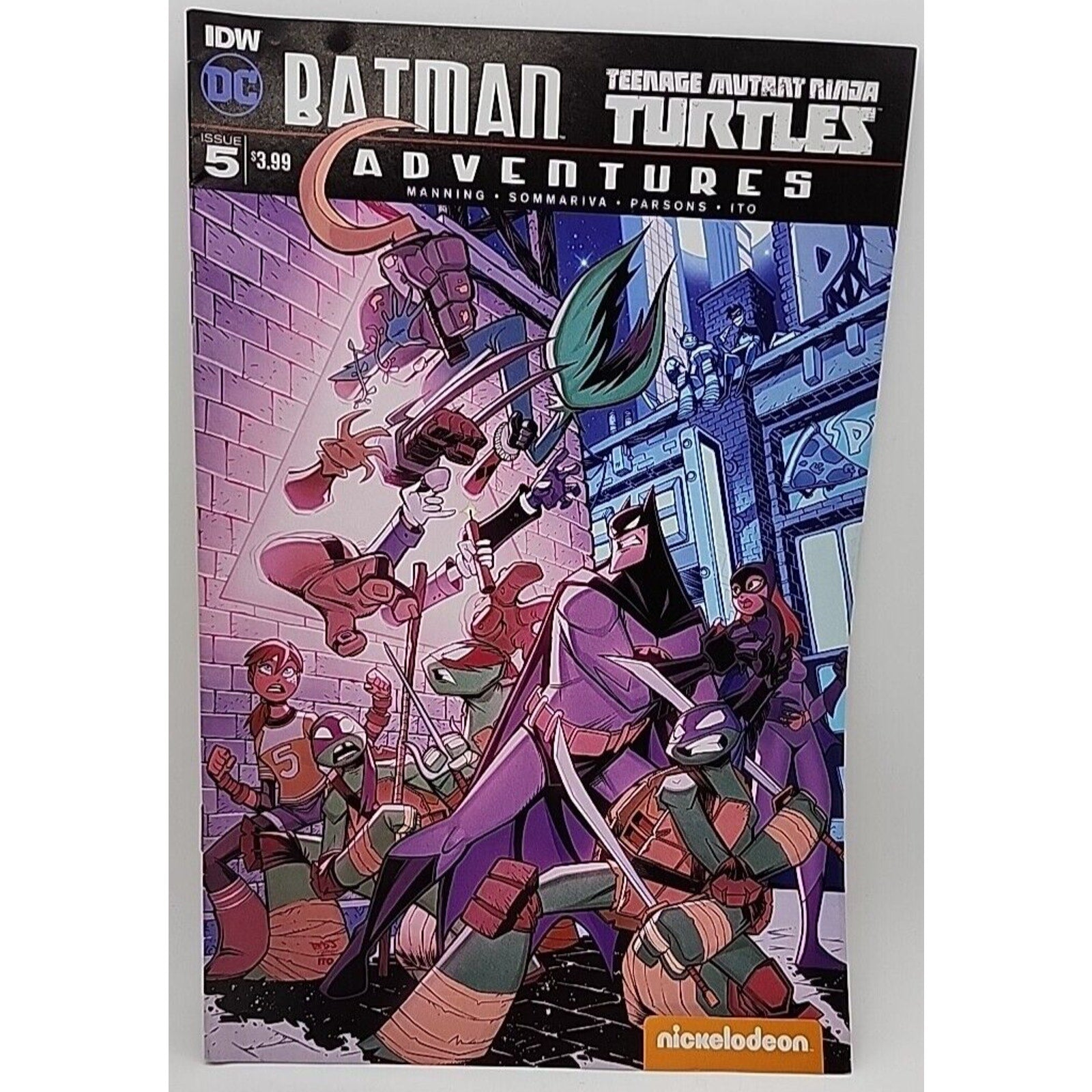 Batman Teenage Mutant Ninja Turtles # 5 (2017, DC)