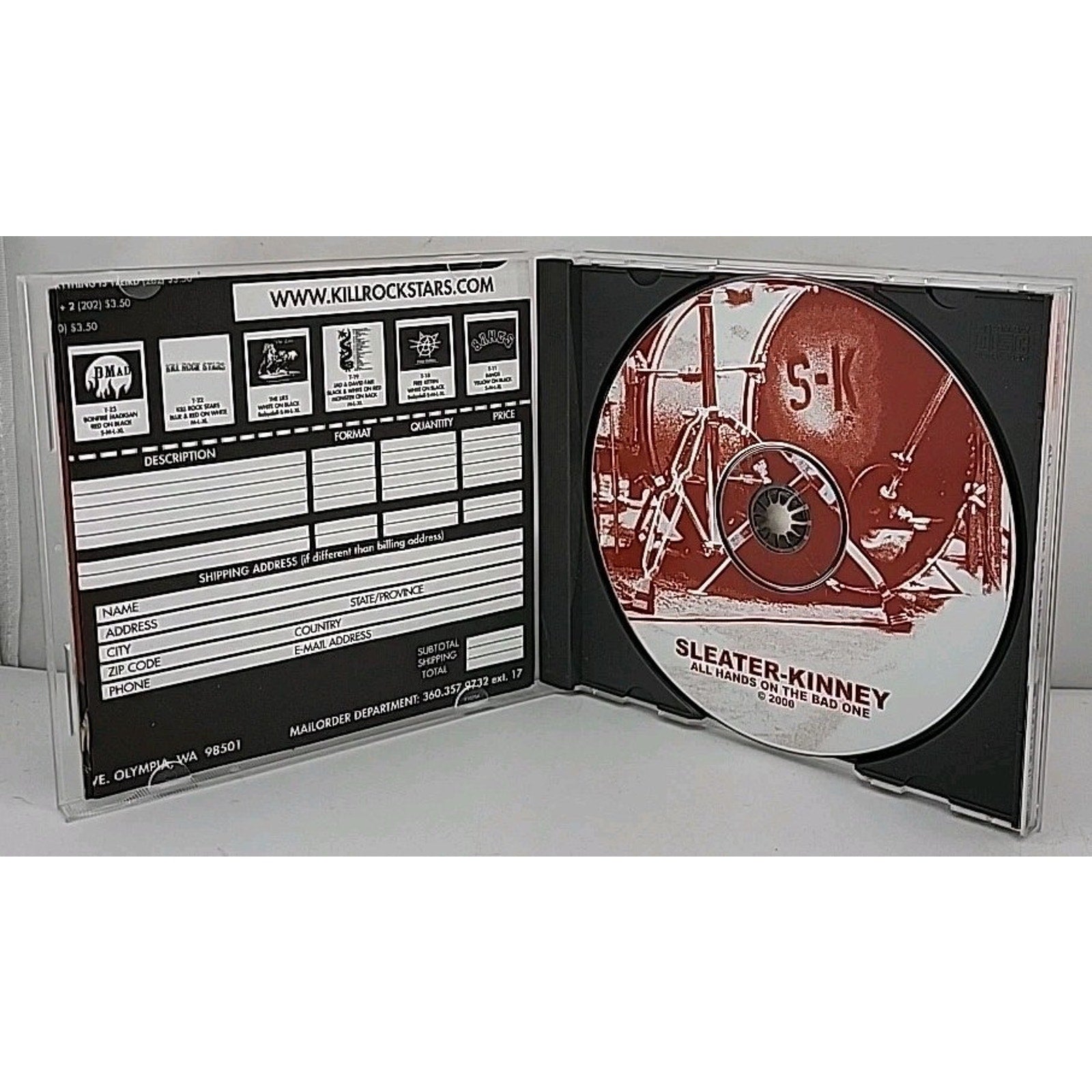 All Hands on the Bad One by Sleater-Kinney (CD, 2000)