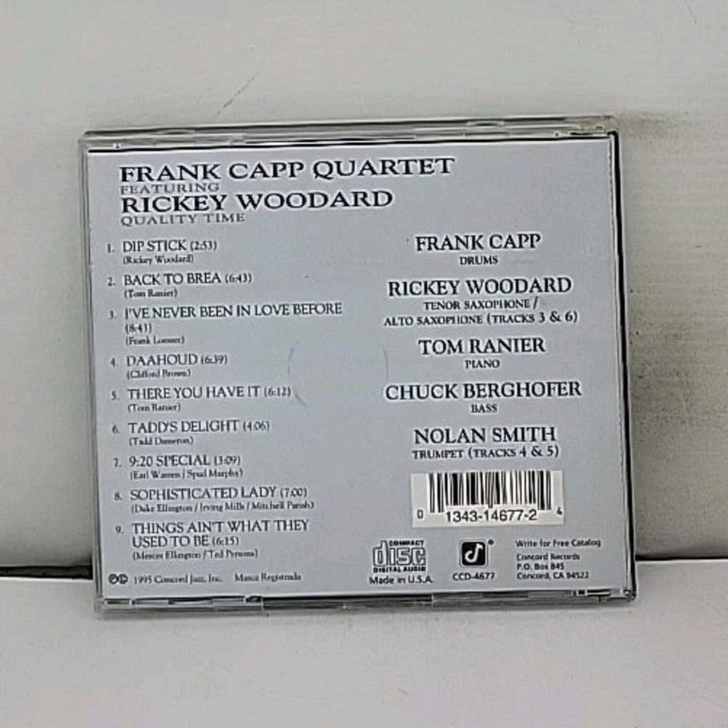 Quality Time by Frank Capp (CD, Jul-2004, Concord)