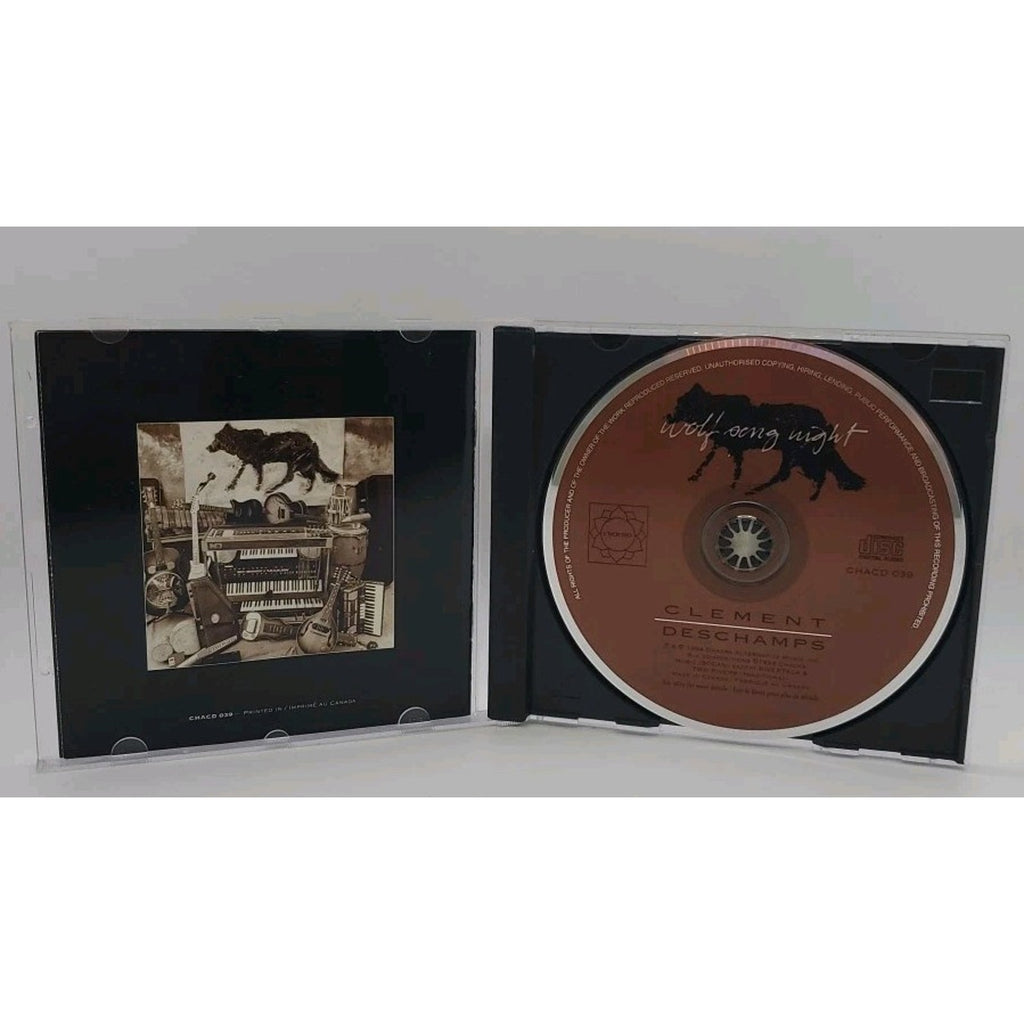Wolfsong Night by Clement, Tim / Deschamps, Kim (CD, 1995)