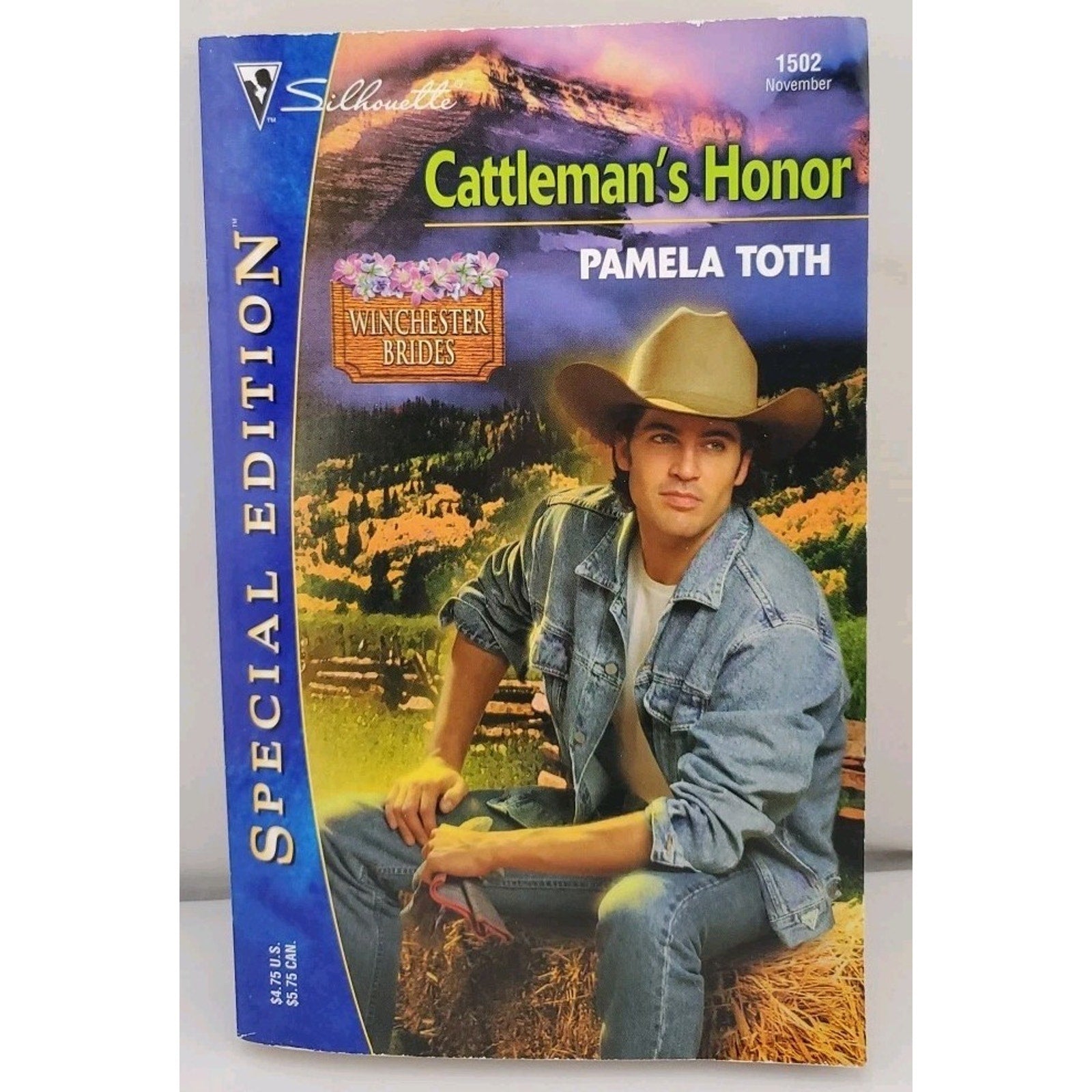Cattleman's Honor by Pamela Toth (2002, Mass Market)