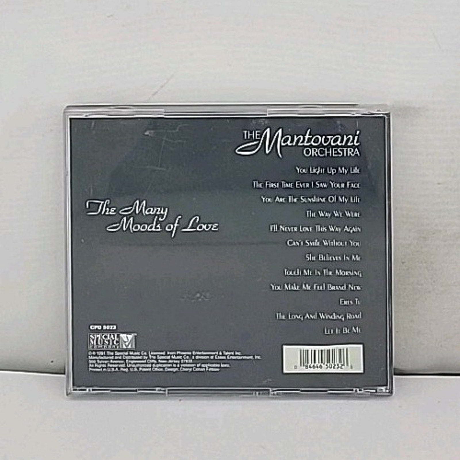 The Many Moods of Love [Special Music] by Mantovani Orchestra (CD, 1991, Special