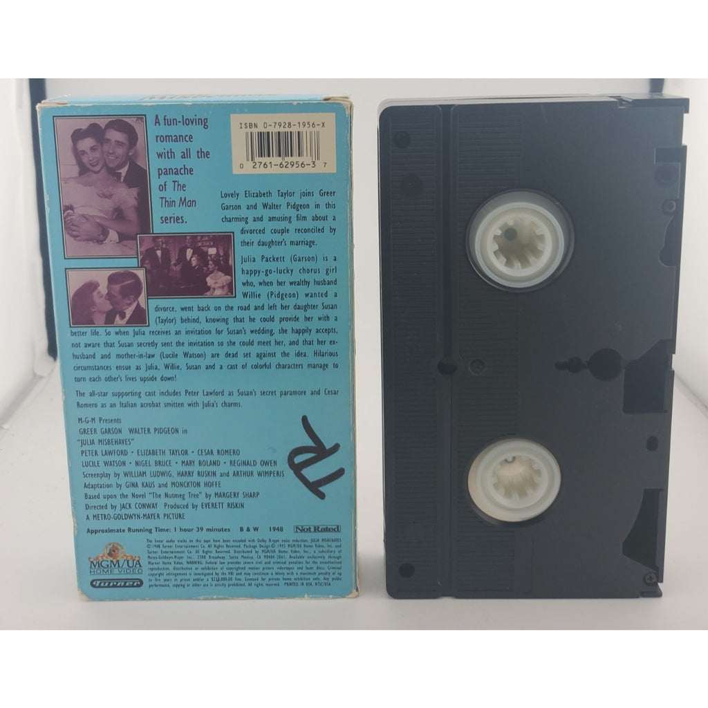 Julia Misbehaves (VHS)