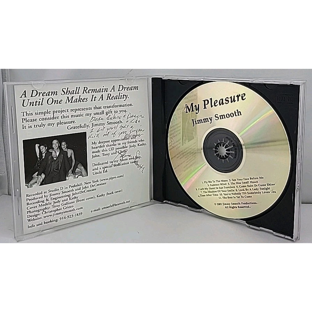 My Pleasure By Jimmy Smooth CDr