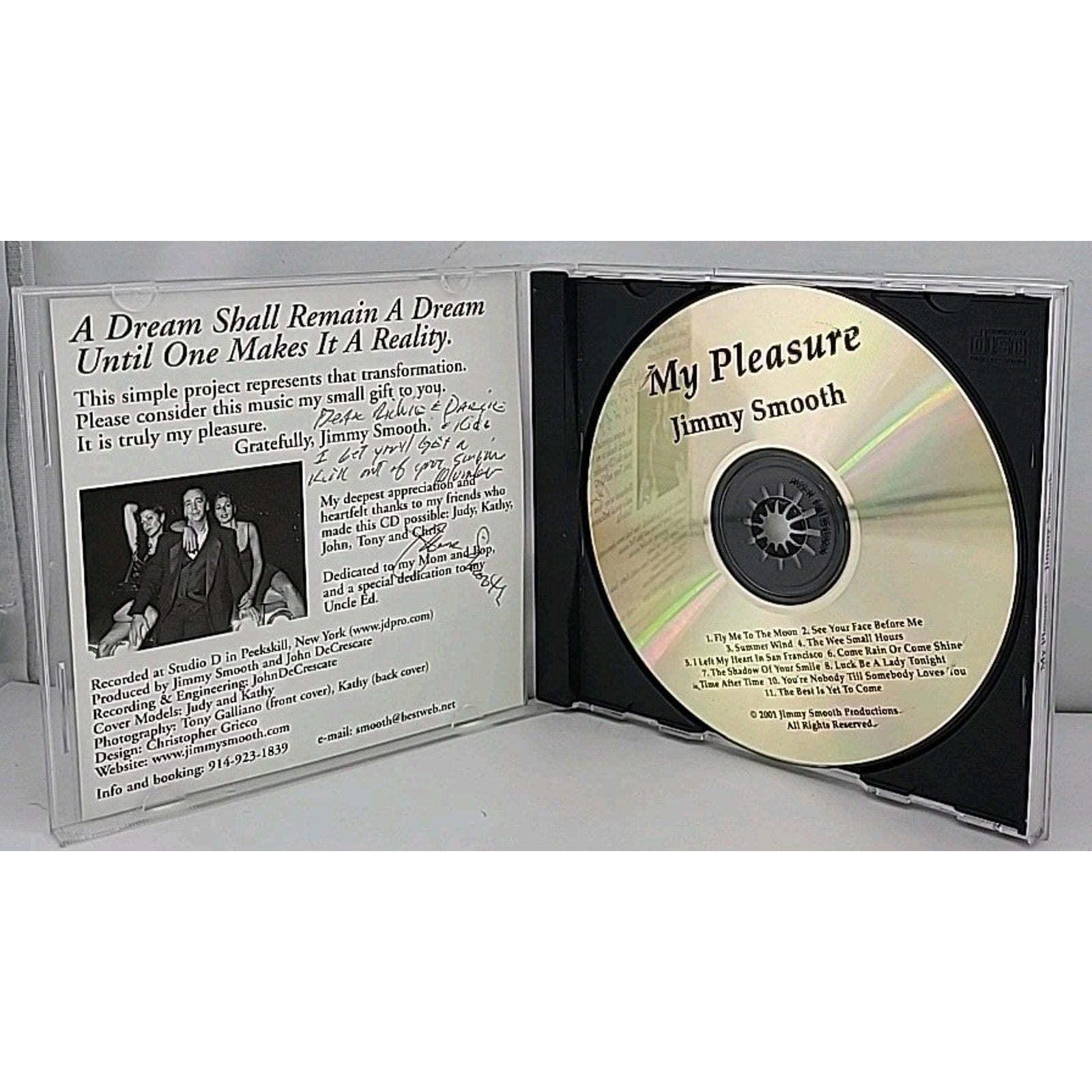 My Pleasure By Jimmy Smooth CDr