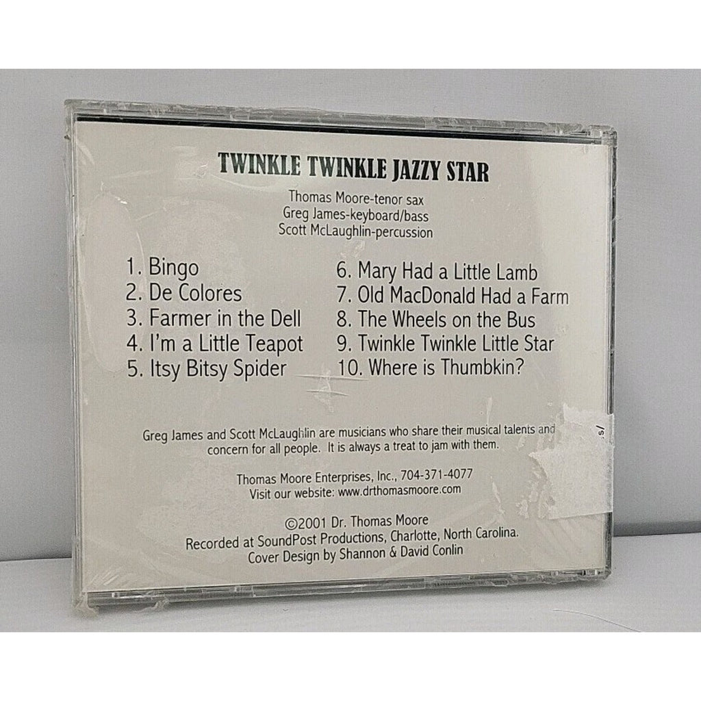 Thomas Moore – Twinkle Twinkle Jazzy Star CD 2001 *Brand New*