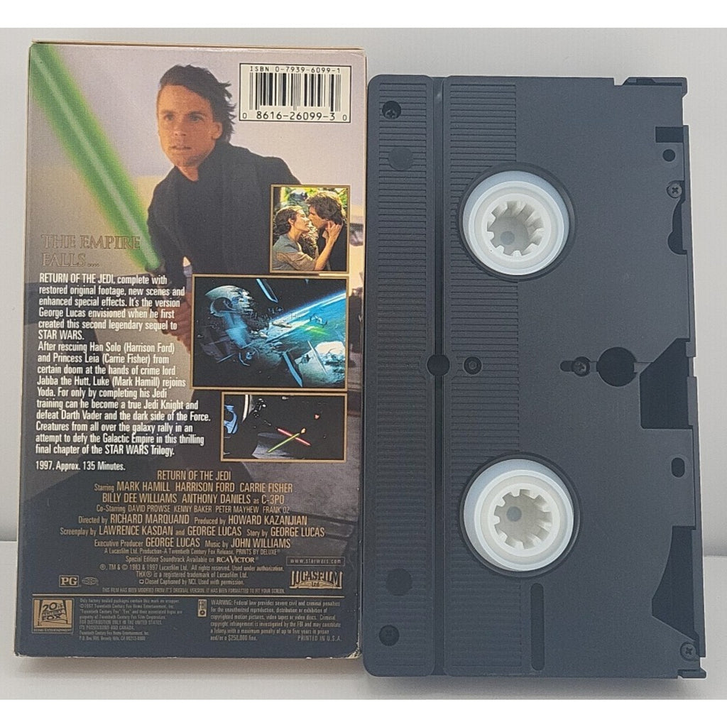 Return of the Jedi (VHS, 1997, Special Edition)