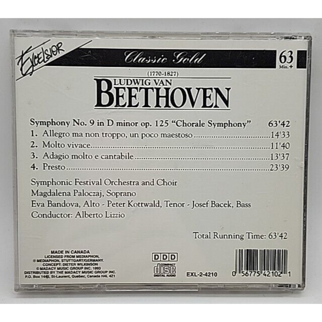 Beethoven Symphony No. 9 In D Minor OP. 125-Chorale Symphony (CD)