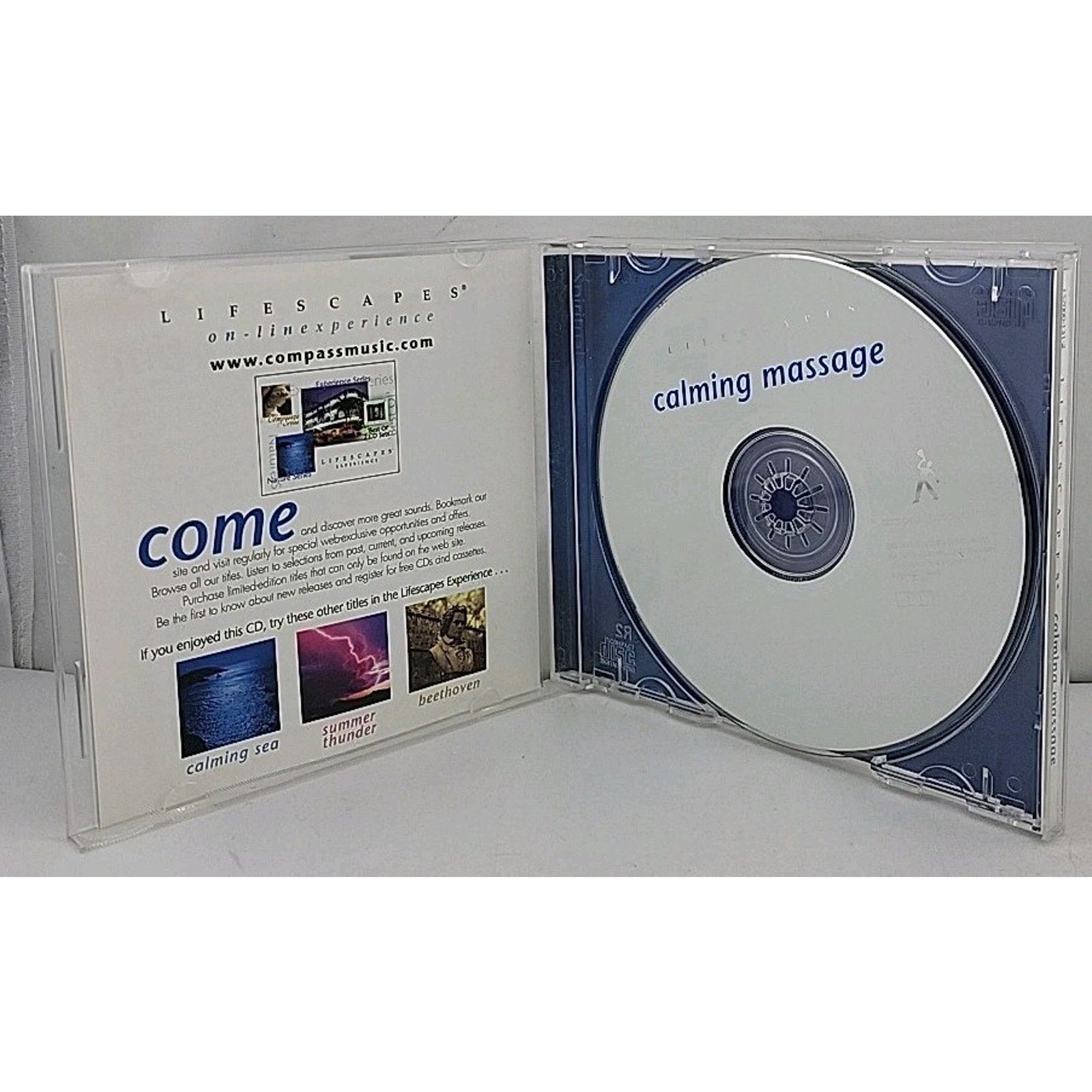 Calming Massage by Paul Frantzich/Timothy Frantzich (CD, 1999, Lifescapes Music)