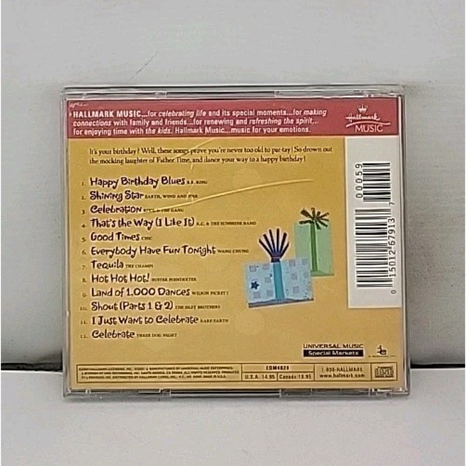 Happy Rockin Birthday, Hallmark - Audio CD