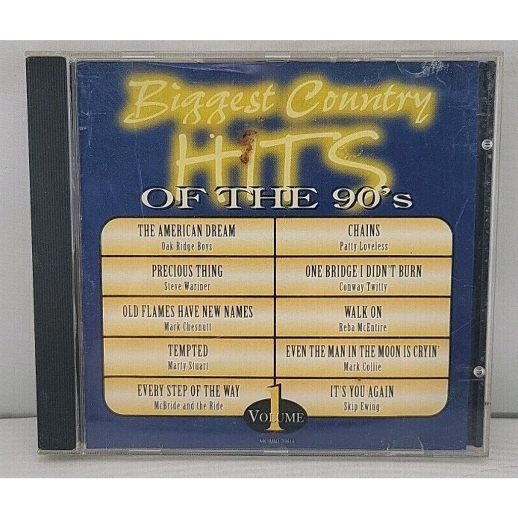 Biggest Country Hits of the 90s, Vol. 1 by Various Artists (CD, Mar-1995,...