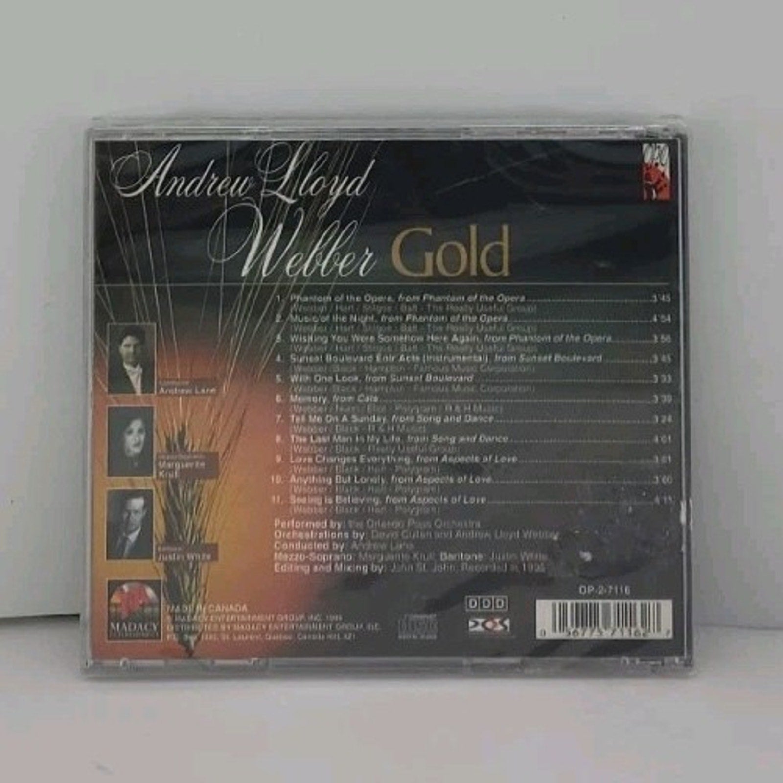 Gold by Lloyd Webber, A. (CD, 1995) *Brand New*