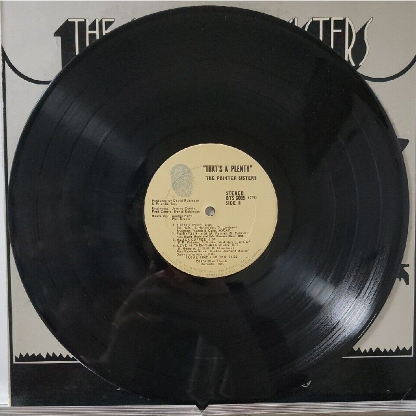 Ths Pointer Sisters That's A Plenty (Record)