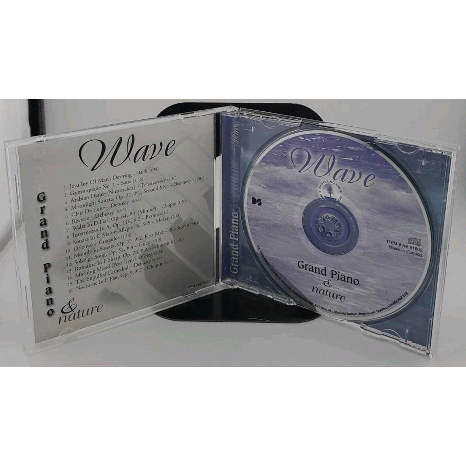 Relaxation Music Box - Classical Music Mixed Sounds of Nature 5x CD