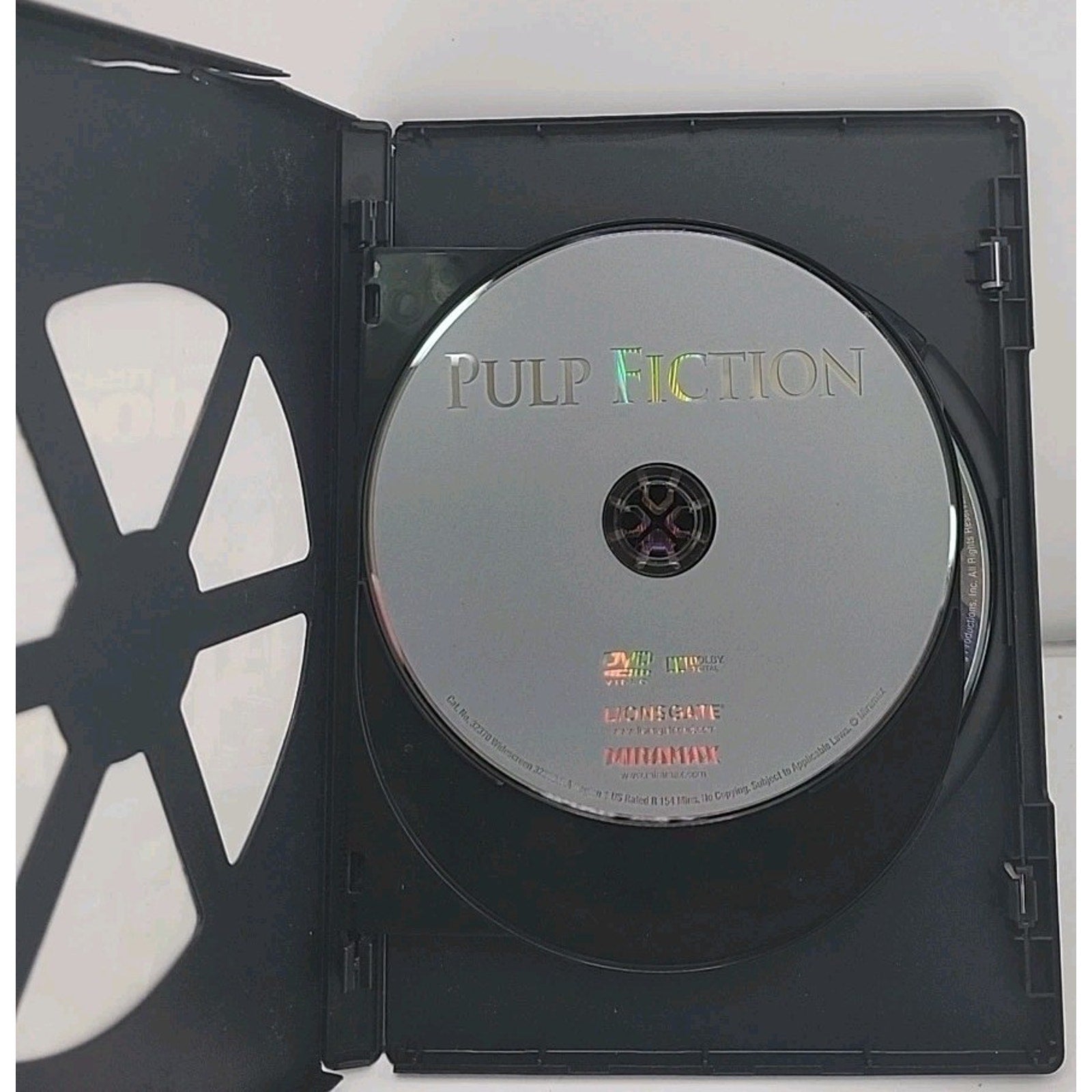 Reservoir Dogs/Pulp Fiction/Jackie Brown (DVD, 2012, 3-Disc Set)