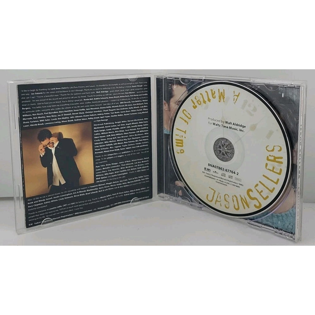 A Matter of Time by Jason Sellers (CD, Apr-2000, BNA)