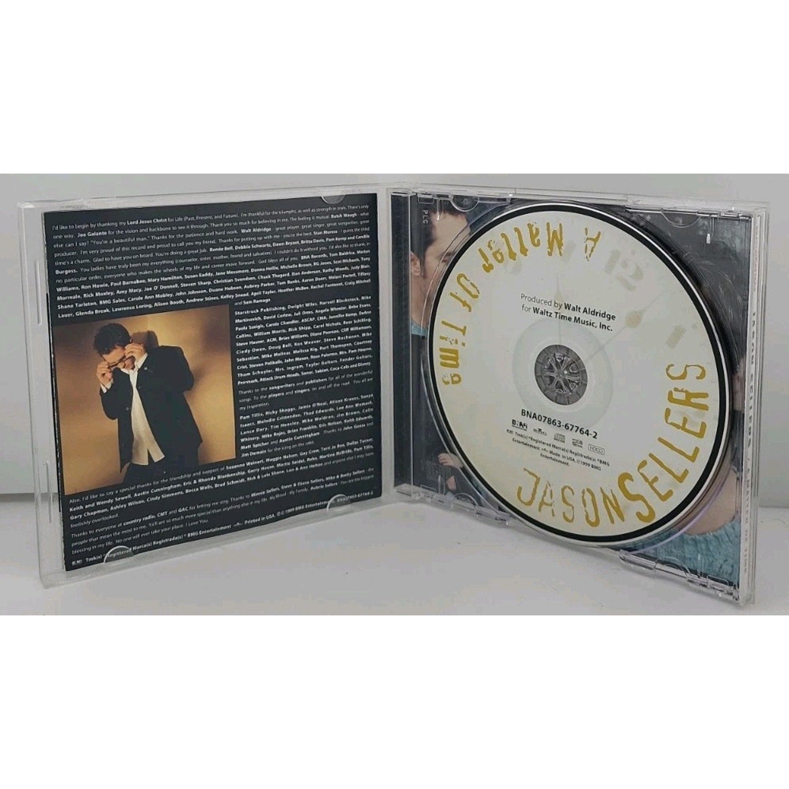 A Matter of Time by Jason Sellers (CD, Apr-2000, BNA)