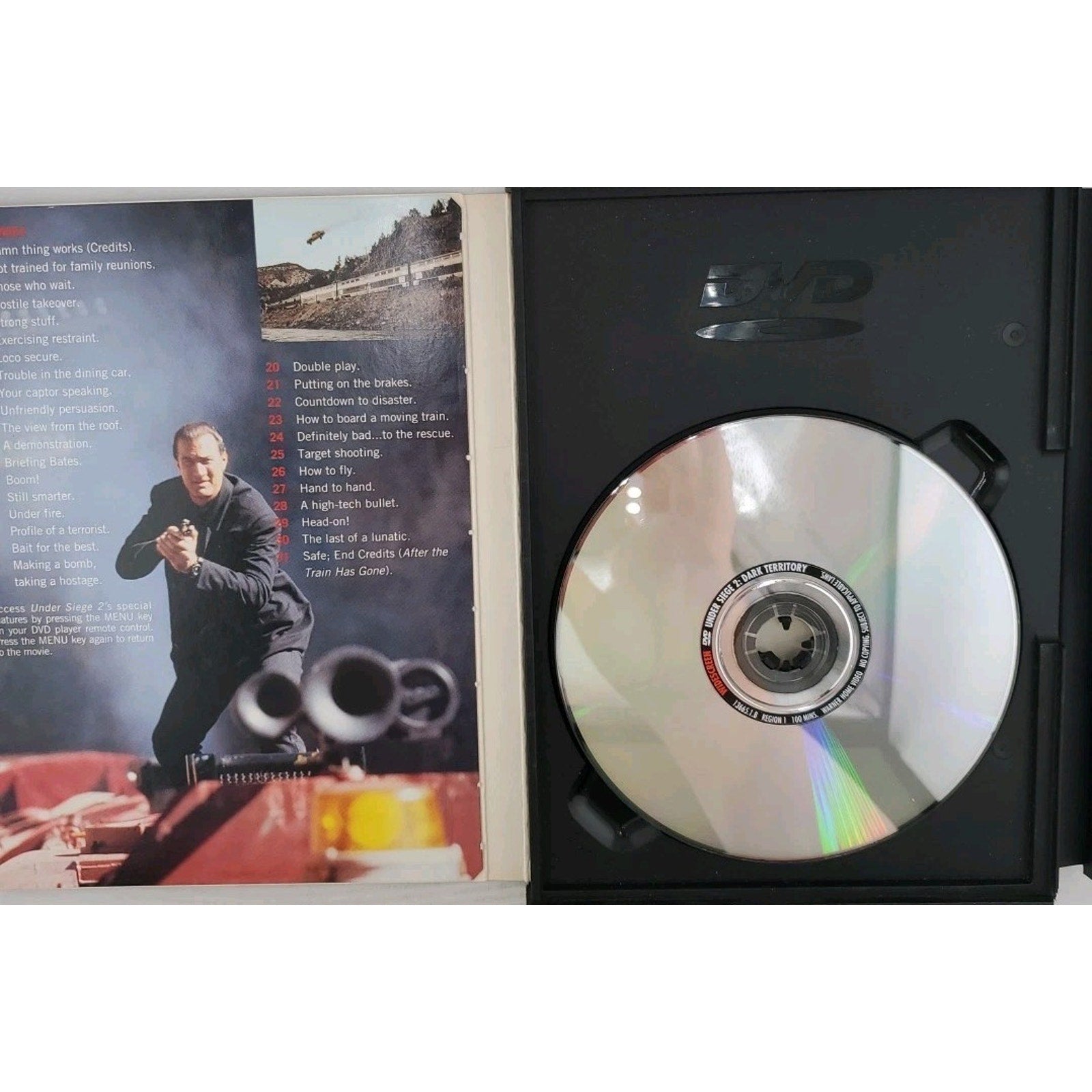 Under Siege 2-Dark Territory (DVD, 1995)