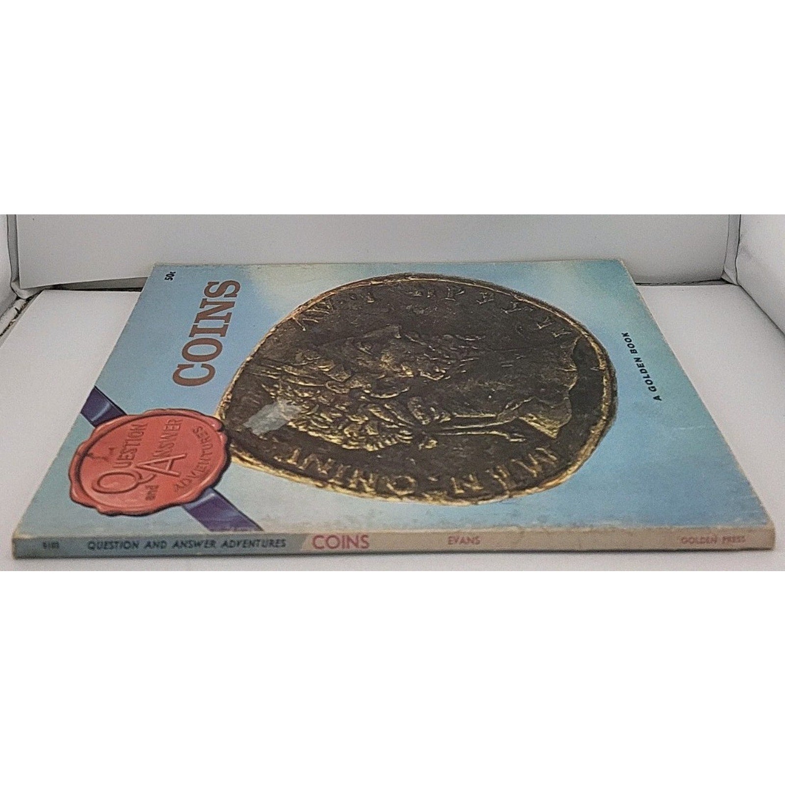 Question & Answer Adventures Coins by Eva Knox Evans (1965 PB) Golden Press